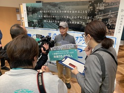 一万人セレモニー　取材